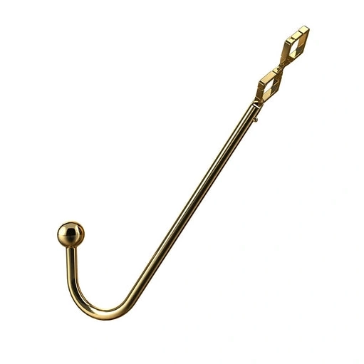 3867 LOCKINK AllNight Set Adjustable Anal Hook Golden 0816
